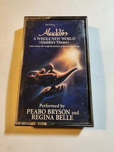 Peabo Bryson & Regina Belle - A Whole New World |  1992 Aladdin VG+ CS6 - Picture 1 of 1