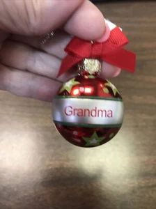 Gantz Christmas Ball Name Ornament Grandma - Picture 1 of 1