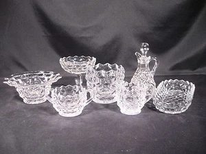 Fostoria American Serving Group 7 pieces - Picture 1 of 12