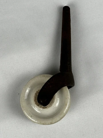Antique Caster/Crib Wheel Cover