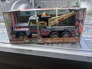 wow Nylint Twin Boom Pressed Steel Wrecker Tow Truck MIB - #866 - c1990/91 - Picture 1 of 15