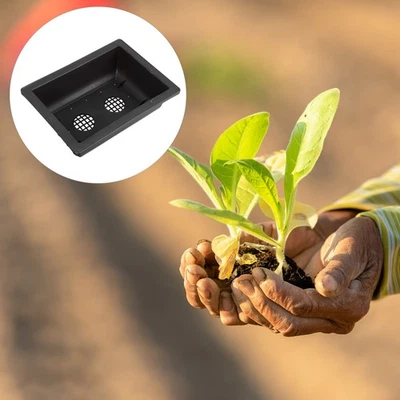 5 Pcs Plastic Succulent Garden Flower Pots Planters Plant Pot Rectangular  - Image 1 of 4