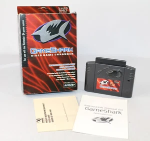 GameShark para N64 Nintendo 64 Completo CIB Buen Estado con Registro! ¡Raro! - Imagen 1 de 18