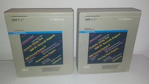 IBM C/2 Language References and Fundamentals Manuals 4 diskettes floppy 1987 - Zdjęcie 1 z 11
