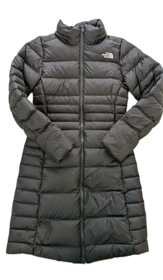 The North Face Parka Women XS Black Metropolis  Goose Down 550 Jacket - Image 1 of 4