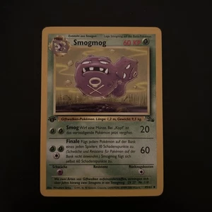 Pokémon Karte Smogmog 45/82 Fossil Set Pokemon 1st Edition Deutsch Vintage Retro - Bild 1 von 2