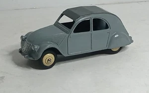 DINKY TOYS ANCIEN #24T CITROEN 2CV GRISE EN TRES BON ETAT SANS BOITE bm - Picture 1 of 7