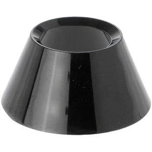 Plymor Black Acrylic Sphere Cone-Shaped Display Holder Stand, 0.75" H x 1.25" W - Picture 1 of 5