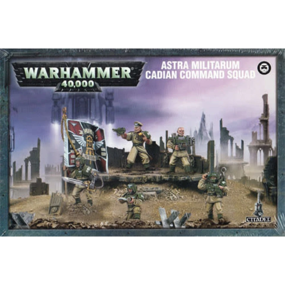 Warhammer 40K Astra Militarum Guardia Imperial Escuadrón de Comando Cadiano Fuera de Stock Envío Gratis Foto 1 de 1
