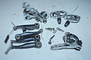 Shimano Promax Groupset Front Rear Derailleurs Brakes Pedals FD-M599-10 PD-A520~ - Picture 1 of 17