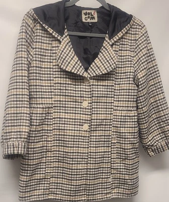 Volcom Plaid Hooded Jacket Size XL Women's  - Image 1 of 4