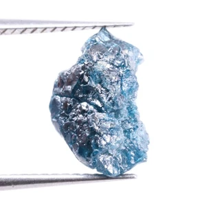 2.05Ct Blue Rough Diamond, Uncut Raw Natural Diamond for Custom Jewelry Design. - Picture 1 of 9
