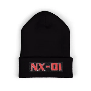 Star Trek Inspired Beanie with Embroidery, NX-01, Enterprise - Bild 1 von 8