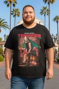 Terror Threads Damien Leone Terrifier Shirt Mens 4XL Santa Christmas Clown Movie - Picture 1 of 6