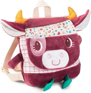 LILLIPUTIENS Rosalie Soft Backpack - Burgundy Kids Bag - Picture 1 of 1