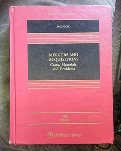 Mergers And Acquisitions Cases Materials And Problems 5th Edition - Picture 1 of 5