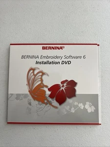 Bernina Embroidery Software 6 V6 Installation Replacement CD (No Dongle)  - Picture 1 of 2