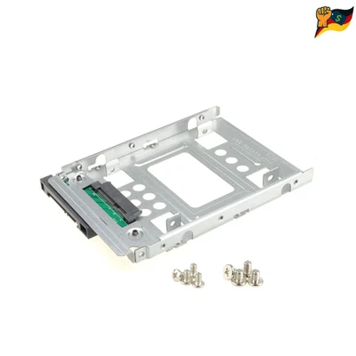SSD 2,5 Zoll zu 3,5 Zoll SATA Anschlussadapter Hot Swap Wärmeableitung - Bild 1 von 4