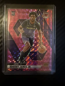 Bronny James Jr. 2024-25 Panini Mosaic RC Pink /175 Rookie Base Set #214 Lakers - Picture 1 of 2