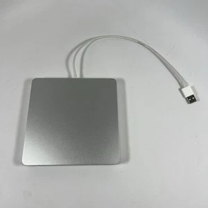 GENUINE Apple USB Superdrive External Drive, CD, DVD, MODEL A1379 -(Silver) - Afbeelding 1 van 5