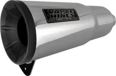 Silenciador Vance & Hines Hi-Output cromado sin cordones para bobber Indian Scout 2025 Foto 1 de 2