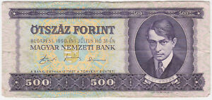 Hungary P 175 - 500 Forint 1990 - Fine+