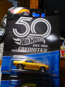Hot Wheels 50 Years '69 Camaro with Real Riders - Picture 1 of 2