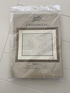 Candamar Designs EINHORN Kerzendocht 16”x12” Kit #80102 Vintage 1983 NOS - Bild 1 von 5