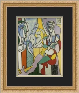 Pablo Picasso The Sculptor Newly Custom Framed Print  - Picture 1 of 2