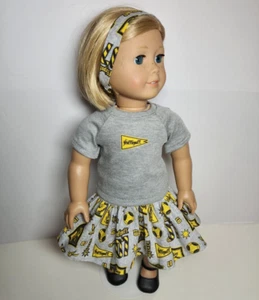 Hufflepuff Cedrick se adapta a muñeca chica americana de 18" 07 Harry Potter Traje deportivo - Imagen 1 de 7