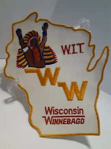 Winnebago International Travelers WIT Wisconsin Winnebago Aufnäher Patch - Bild 1 von 4