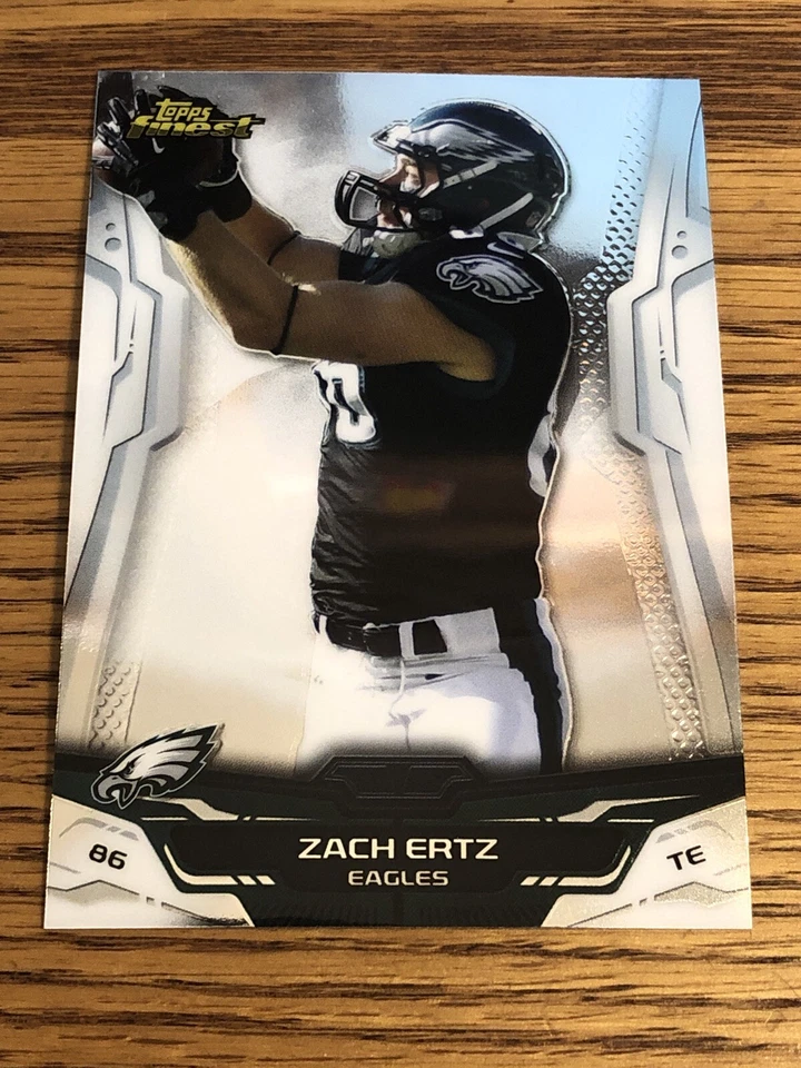 Tarjeta de Zach Ertz 2014 Topps Finest Eagles #74 *5200* Foto 1 de 1