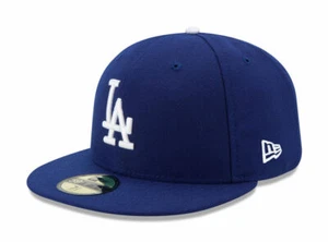 Los Angeles Dodgers New Era Authentic On-Field 59FIFTY Fitted Hat - Blue - Picture 1 of 6