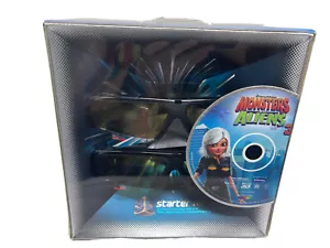 Nuevo Samsung 3D Starter Kit 2 3D Gafas Activas y Monstruos VS Aliens 3D Blu-Ray - Imagen 1 de 9