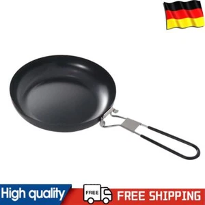 Grillpfanne, leicht, antihaftbeschichtet, zum Grillen, Wok, tragbar, für Wanderp - Bild 1 von 7