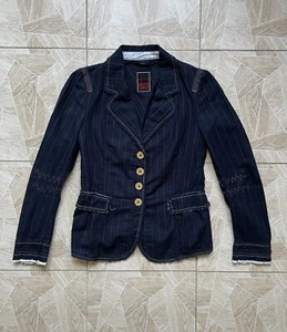 Chaqueta Blazer Archive Vintage Italia Marithe Francois Girbaud Envejecida Para Mujer’s - Imagen 1 de 14