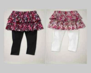 Neu mit Etikett Baby GAP Stufen Rüschen Blumen Rock Leggings Hose Legging 0-3 3-6 Monate - Bild 1 von 5