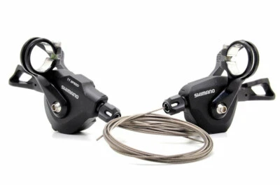 Shimano SL-RS700 2x11-speed Trigger Shifter Lever Set Right and Left, Black - Image 1 of 2