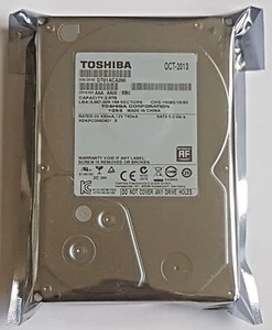 2 TB SATA Toshiba DT01ACA200 HDKPC09A0A01 S 7200 RPM 64MB HDD 3.5 " Festpatte - Picture 1 of 1