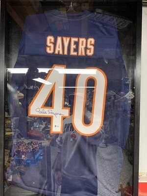 gale sayers chicago bears autographed nfl jersey PSA🔥🔥🔥 - Image 1 of 2