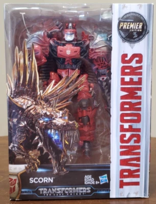 Hasbro Transformers The Last Knight Premiere Edition Voyager Dinobot Scorn New - Image 1 of 4