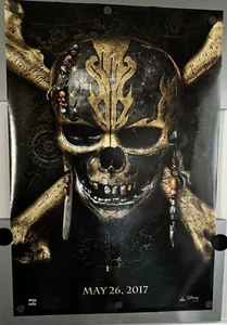 Pirates of the Caribbean 27 x 40 Original DS Movie Poster Dead Men Tell No Tales - Picture 1 of 12
