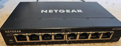 NETGEAR GS308E, 8-Port Gigabit Smart Managed Plus Switch - Image 1 of 2