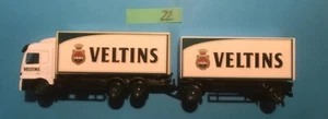 werbetrucks 1:87, Veltins, Hängerzug, Selten, Miniatur, Sondermodell, Rarität,H0 - Bild 1 von 1