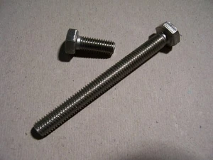 25St. Sechskantkopfschrauben DIN 933, V2A rostfrei, M5x40 - Bild 1 von 1