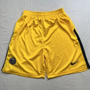 Pantaloncini Nike Youth Taglia M Giallo Paris Saint Germain Calcio Futbol PSG - Foto 1 di 12