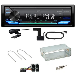 JVC KD-X482DBT Bluetooth Digitalradio Einbauset für Peugeot 206 206 CC - Bild 1 von 1
