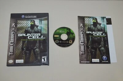 Tom Clancy's Splinter Cell - Nintendo Gamecube - Complete in Box CIB - NM Disc - Image 1 of 4
