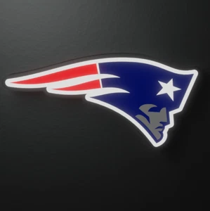 New England Patriots Light Box AFC Team National Football League NFL Wall Sign - Picture 1 of 3