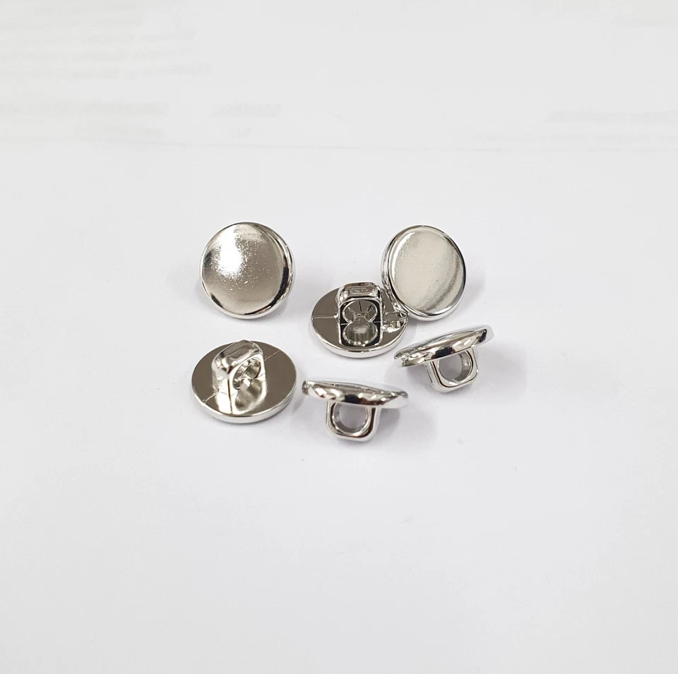 ACRYLIC & ABS FLAT SHANK BUTTONS SIZES 11.4MM - Image 1 of 1